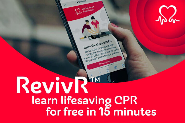 Revivr learn lifesaving CPR for free in 15 minutes