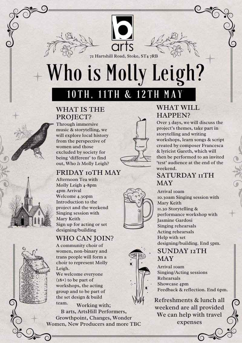 Who Is Molly Leigh Poster - See Weblink for text only version