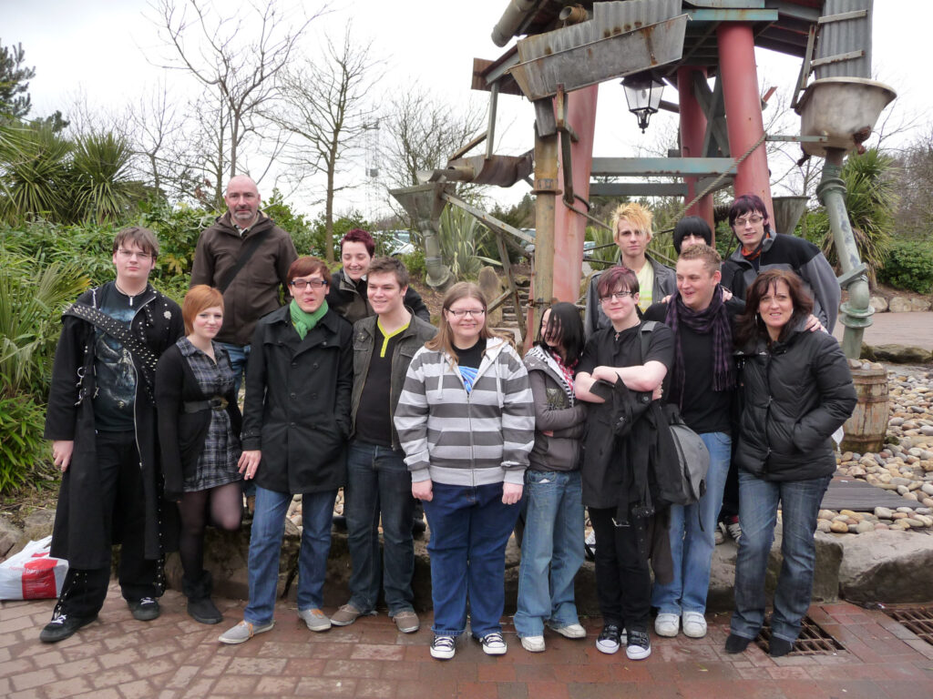 2009 - The launch of Staffordshire LGBT Youth Forum took place at a residential group meeting at Alton Towers.