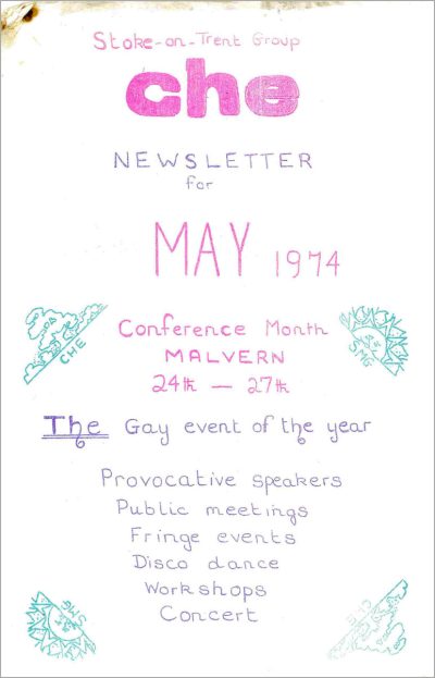 Stoke-on-Trent CHE Newsletter May 1974